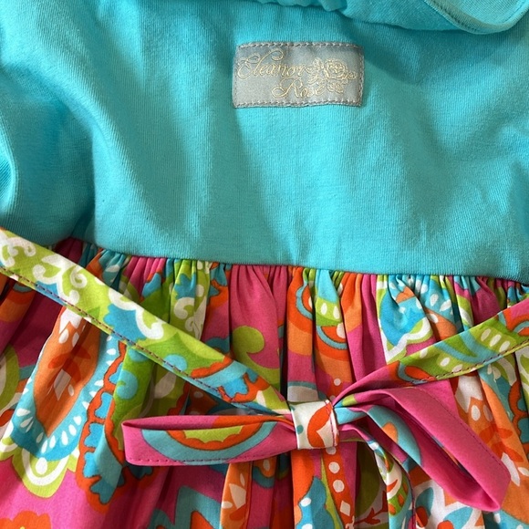 Eleanor rose bright paisley dress - Picture 6 of 6